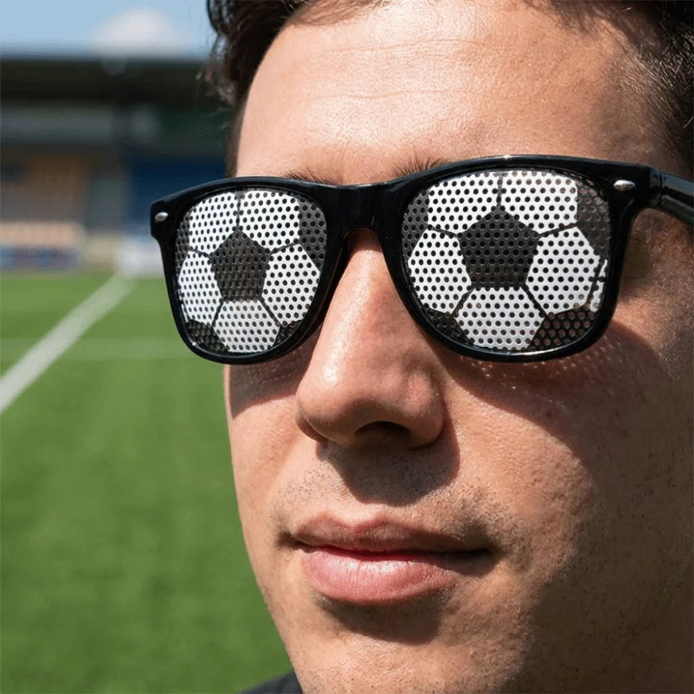 Soccer Football Novelty Sunglasses – Fan Prop & Festival Shades Novelty Sunglasses Axl