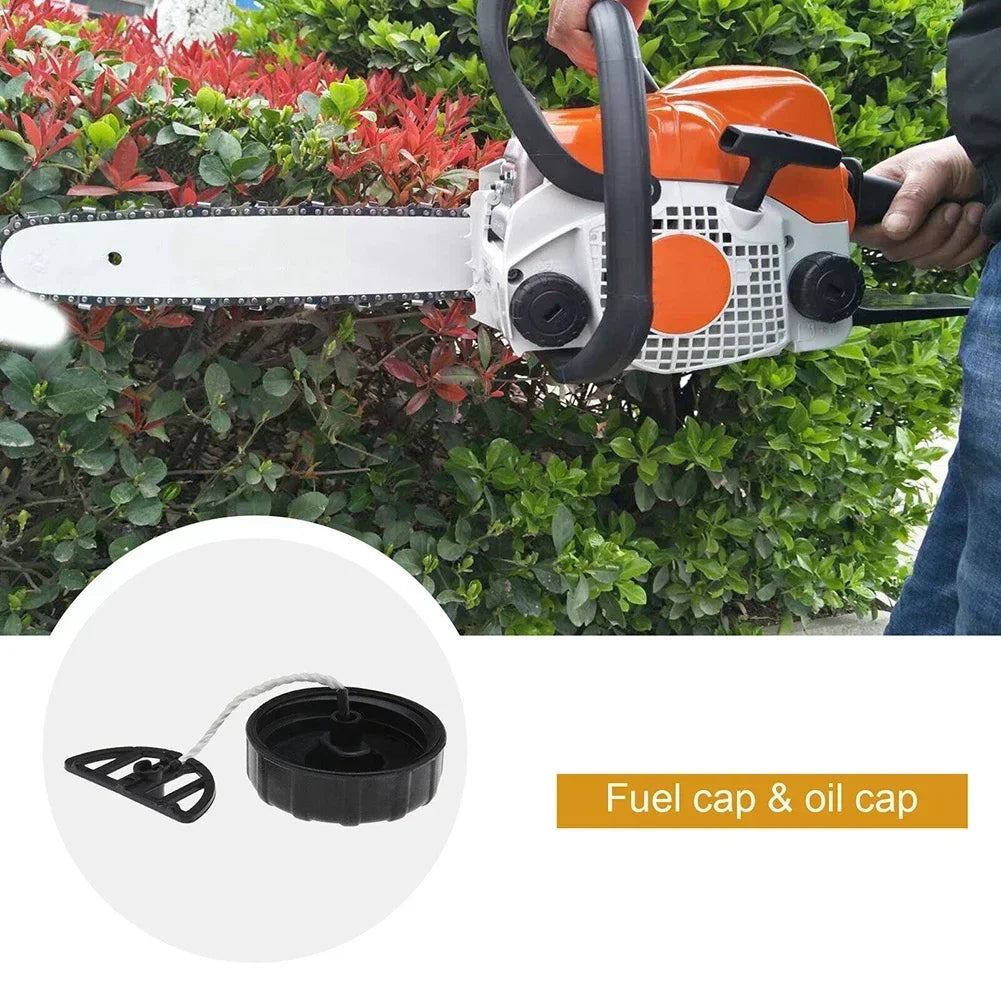 Fuel Tank Cap for Stihl MS170 MS180 017 018 Chainsaw – 1 or 2 Pk Chainsaw Replacement Part Axl