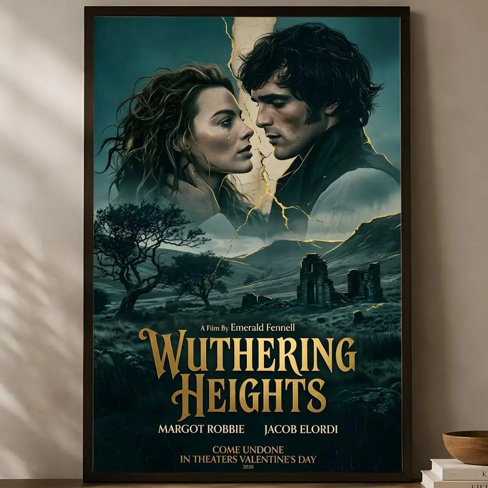 Wuthering Heights Self-Stick HD Wall Art Poster – Waterproof Wall Art Poster Axl White03 30X40cmNoframe