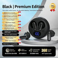 X19 Pink Bluetooth Earbuds – HiFi Stereo & LED Charging Case Wireless Earbuds Axl X19-purple