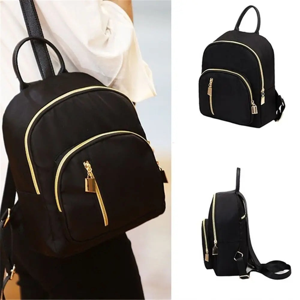 Women's Mini Oxford Backpack – Cute Shoulder Bag for Travel Mini Backpack Axl