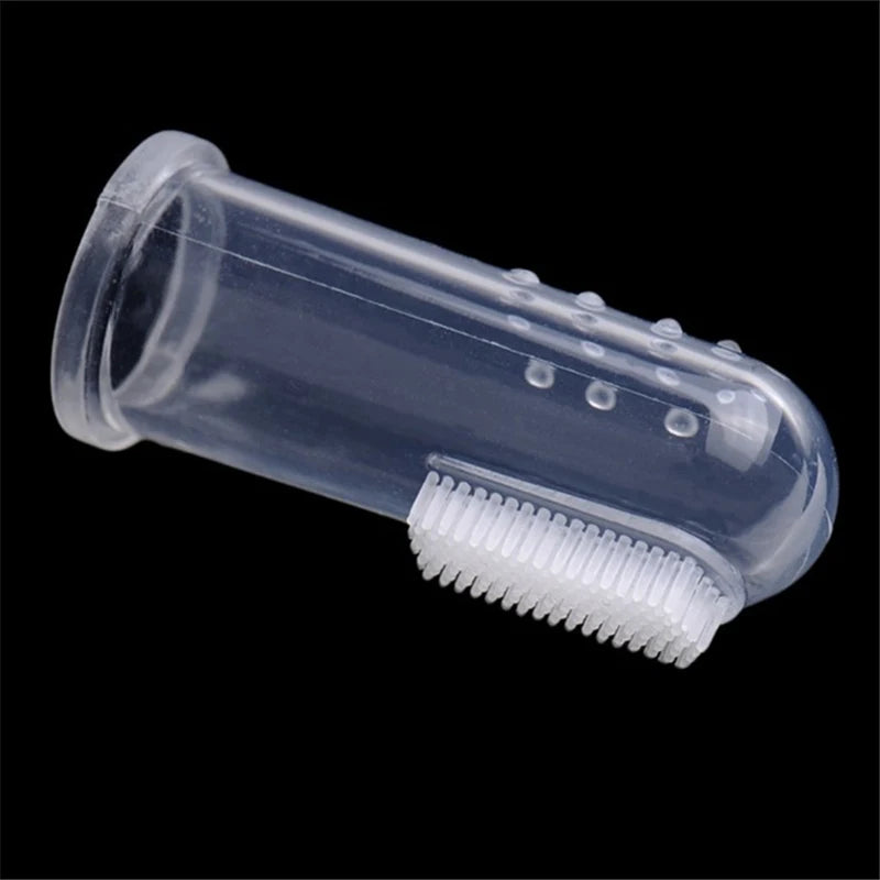 Silicone Pet Finger Toothbrush for Dogs & Cats | Oral Care Pet Finger Toothbrush Axl