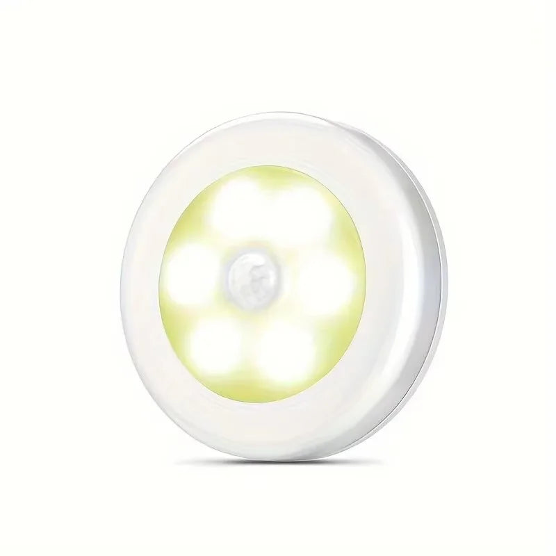 Motion Sensor LED Night Light – Wireless Closet & Cabinet Puck Lamp Motion Sensor Night Light Axl 1pc Warm White 1