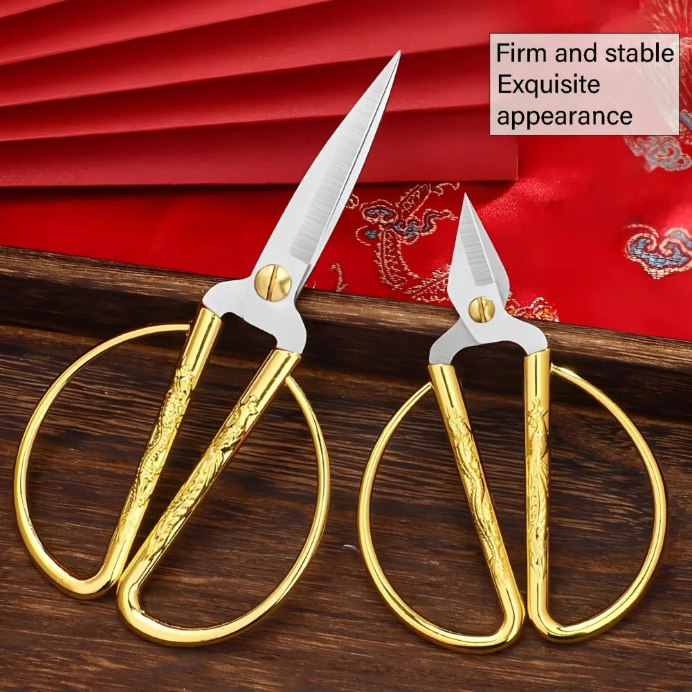 Mini Stainless Steel Embroidery Scissors – Vintage Tailor Tool Embroidery Scissors Axl