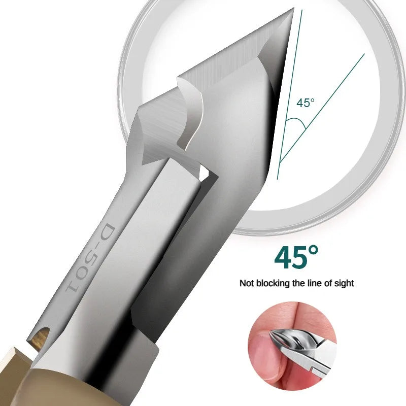 Stainless Steel Cuticle Nipper D501 – Professional Nail Tool Cuticle Nipper Axl