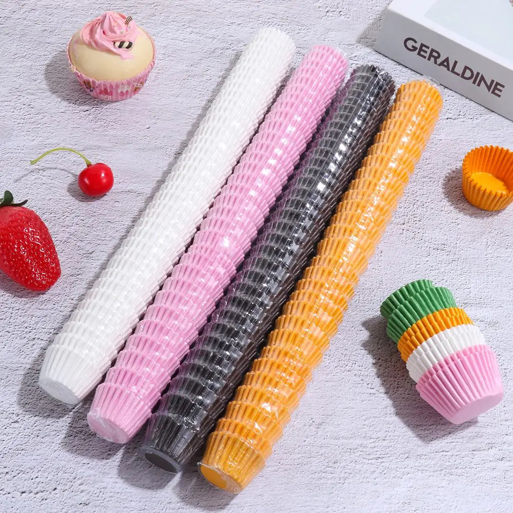 500/1000 PCS Cupcake Liners – Paper Baking Cups & Muffin Cases Paper Cupcake Liners Axl