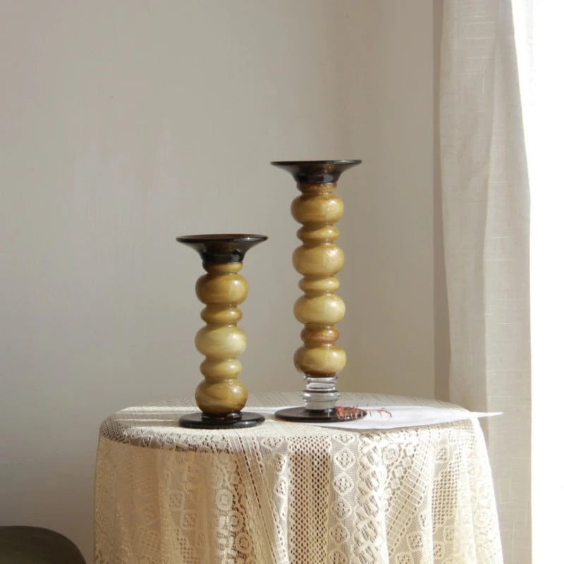 Handmade Gilded Candle Holder – Luxury Home Décor Gift Candle Holder Axl