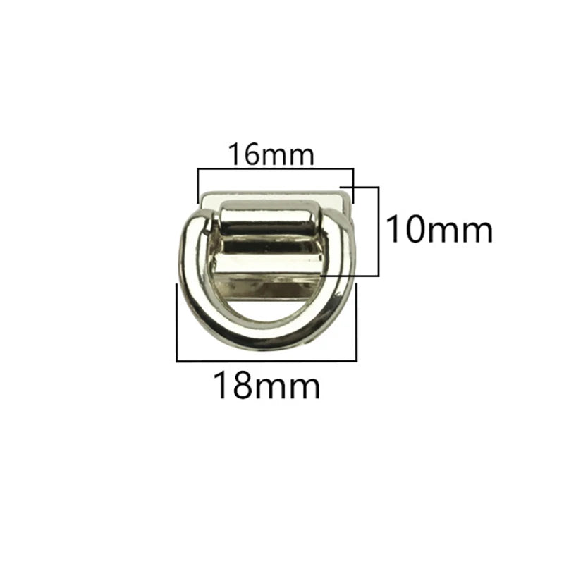 D-Ring Connector Bag Clip Buckle – DIY Handbag Hardware Bag Hardware Buckle Axl