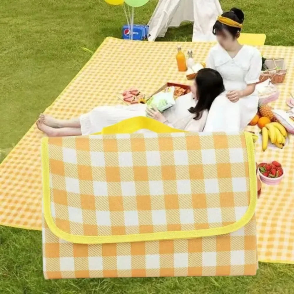 Waterproof Picnic Mat 200x200cm – Lightweight Outdoor Blanket Outdoor Picnic Mat Axl