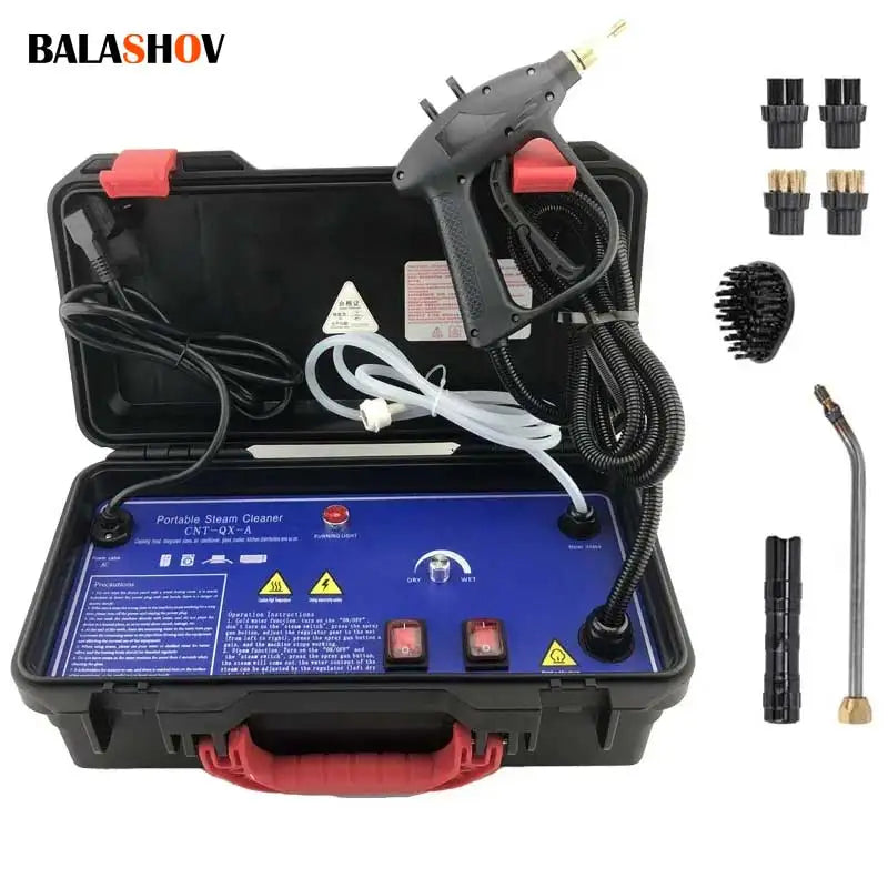 BALASHOV Pressurized Handheld Steam Cleaner – Kitchen & Car Steam Cleaner Axl