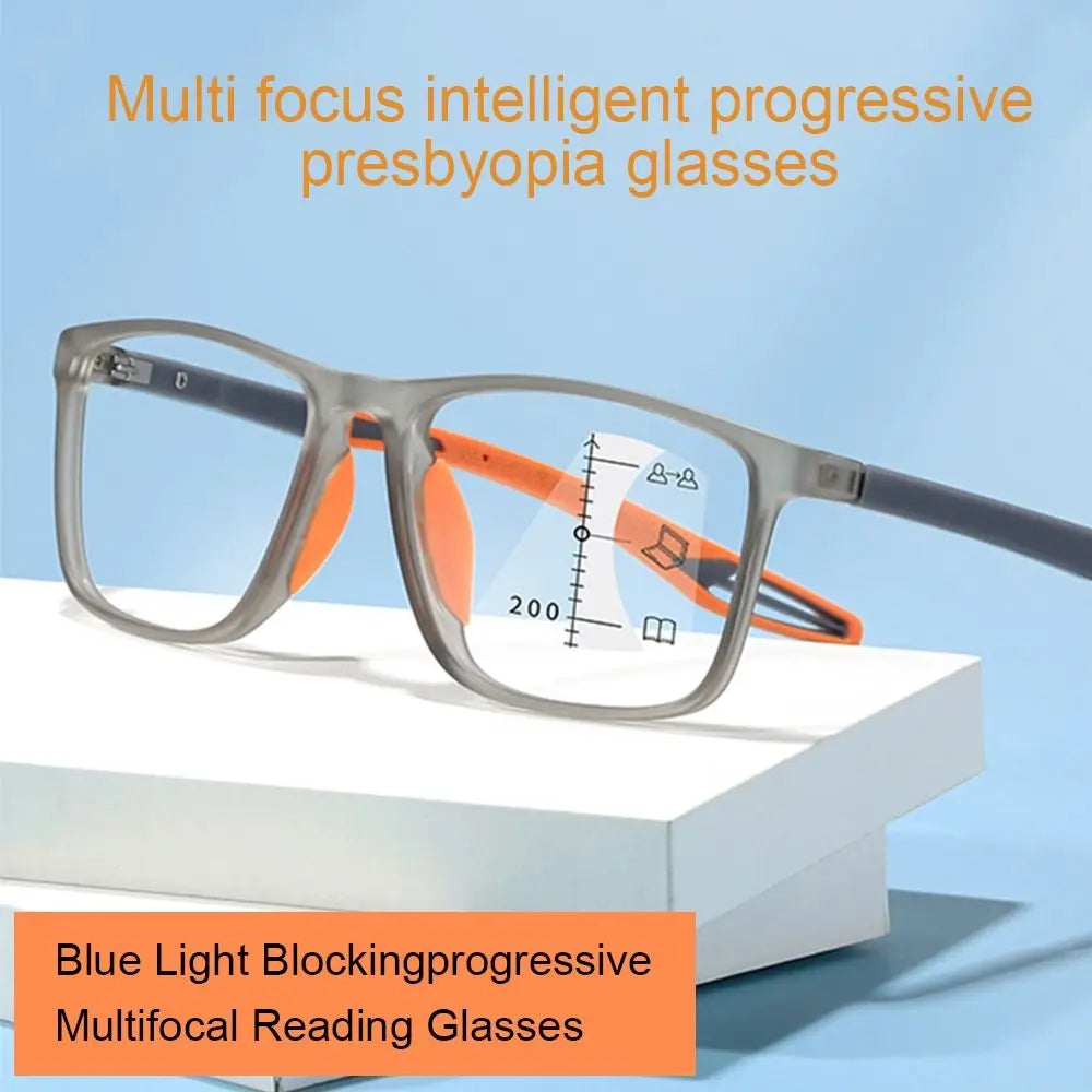 TR90 Progressive Multifocal Reading Glasses | Blue Light Multifocal Reading Glasses Axl