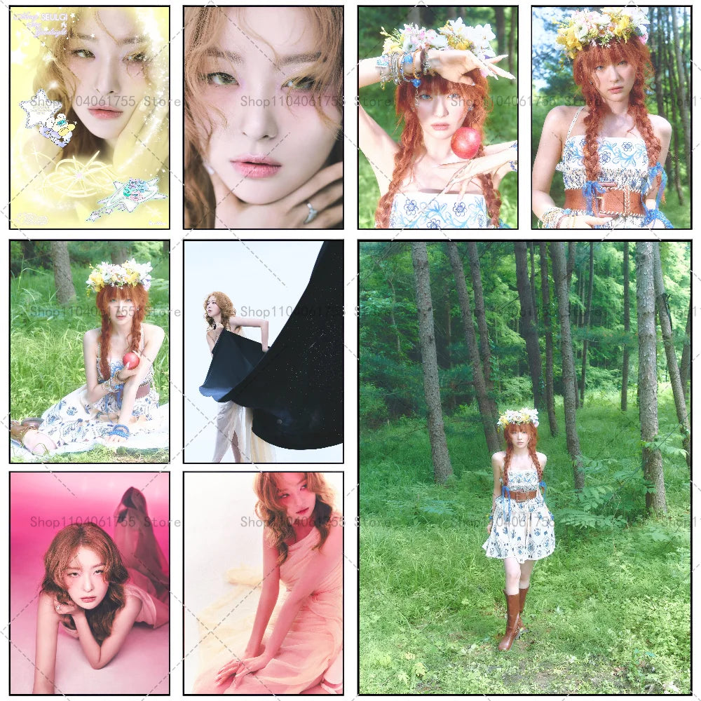 Seulgi Cosmic Album Wall Poster – Self-Adhesive Waterproof Sticker Wall Art Poster Axl