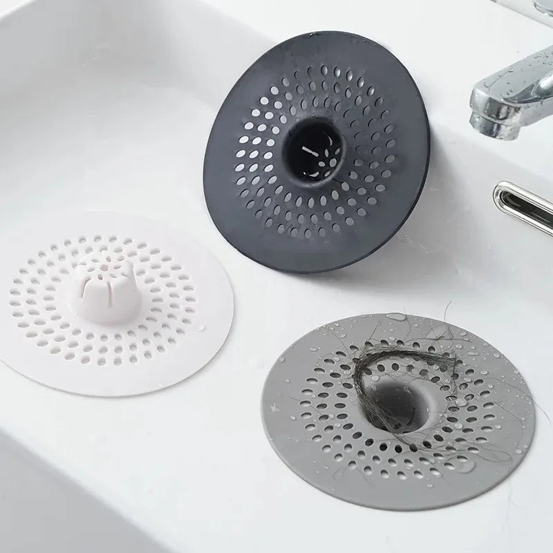 Silicone Floor Drain Cover & Sink Hair Catcher Filter Drain Hair Catcher Axl