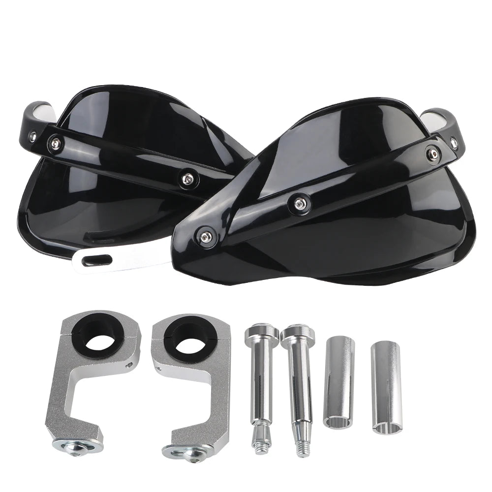 Windproof Motorcycle Hand Guards – Adjustable, CRF/KLX Fit Motorcycle Hand Guards Axl black