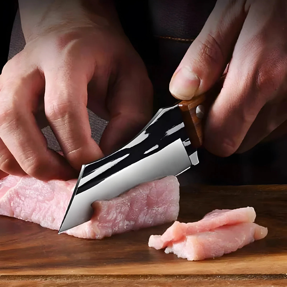 Stainless Steel Kitchen Knife Set – Cleaver, Boning & Fruit Kitchen Knife Set Axl