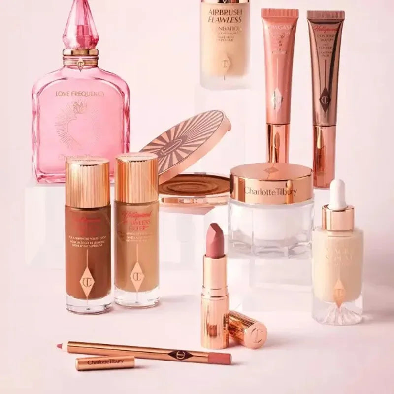 Charlotte Tilbury Liquid Contour, Foundation & Cream Blush Set Makeup Set Axl