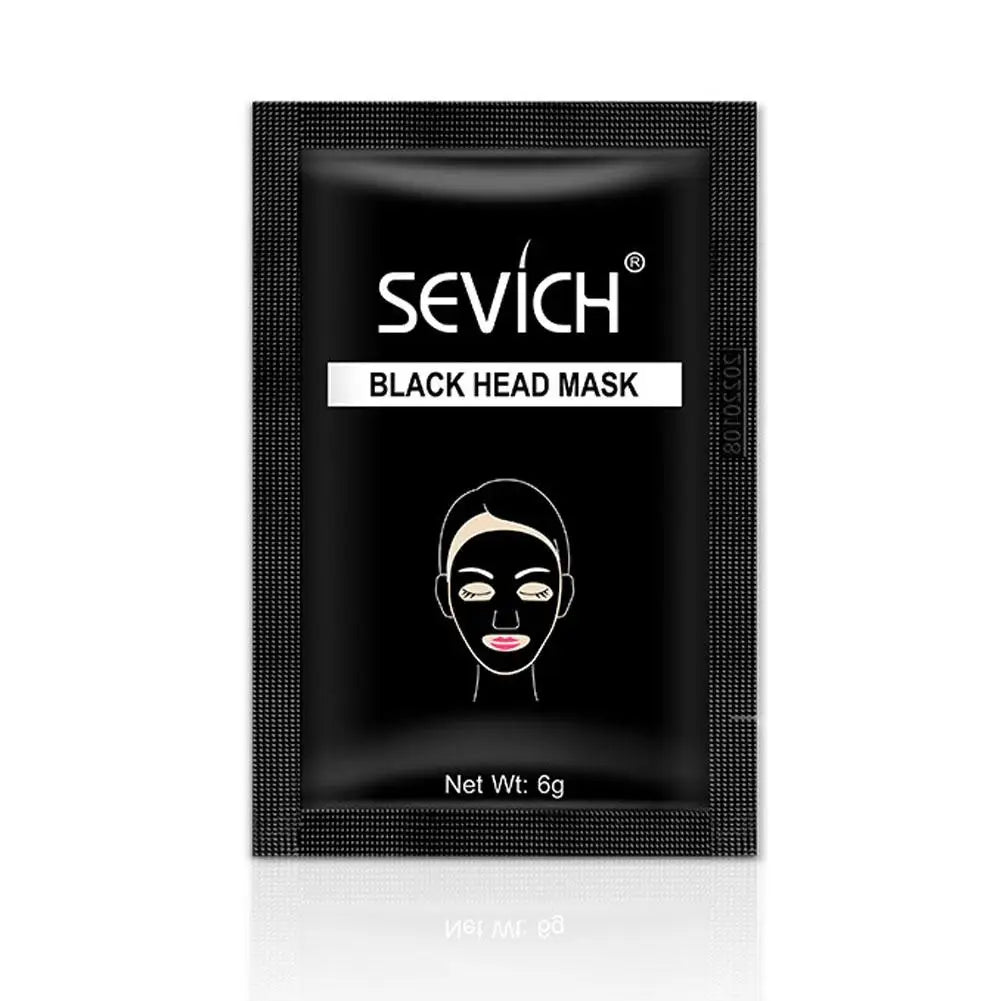 Bamboo Charcoal Peel-Off Black Mask – Blackhead Remover Peel-Off Face Mask Axl D 6g