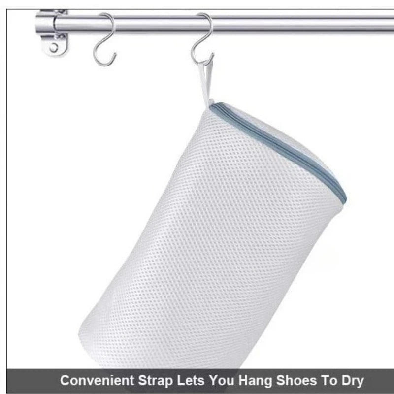 Shoe Laundry Wash Bags – Anti-Deformation Sneaker Mesh Bag Shoe Laundry Bag Axl