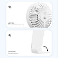 USB Rechargeable Mini Handheld Fan – 1200mAh Portable Cooling Portable Handheld Fan Axl NONE