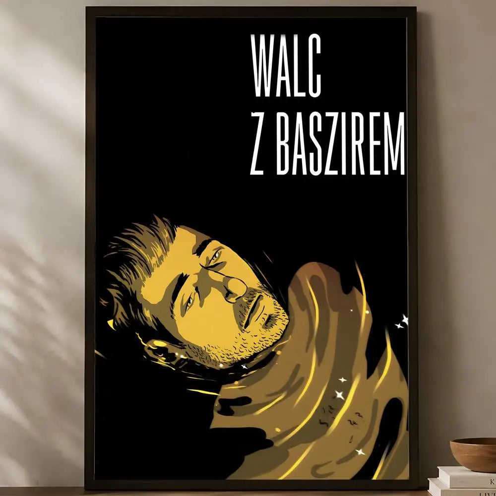 Waltz With Bashir Movie Poster – HD Self-Stick PVC Wall Art Movie Wall Poster Axl