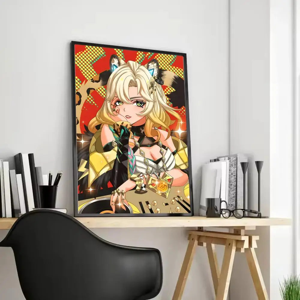Xilonen Game Canvas Poster – Unframed Wall Art | Home Décor Canvas Wall Art Axl