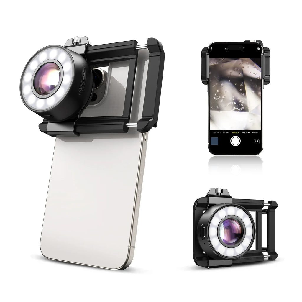 120X Portable Mobile Microscope Lens – Jewelry & Antique Use Mobile Microscope Lens Axl