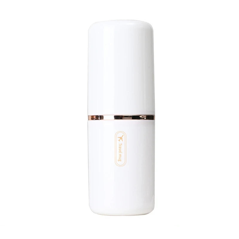 Travel Toothbrush & Toothpaste Holder Case – Portable Organizer Toothbrush Travel Case Axl White