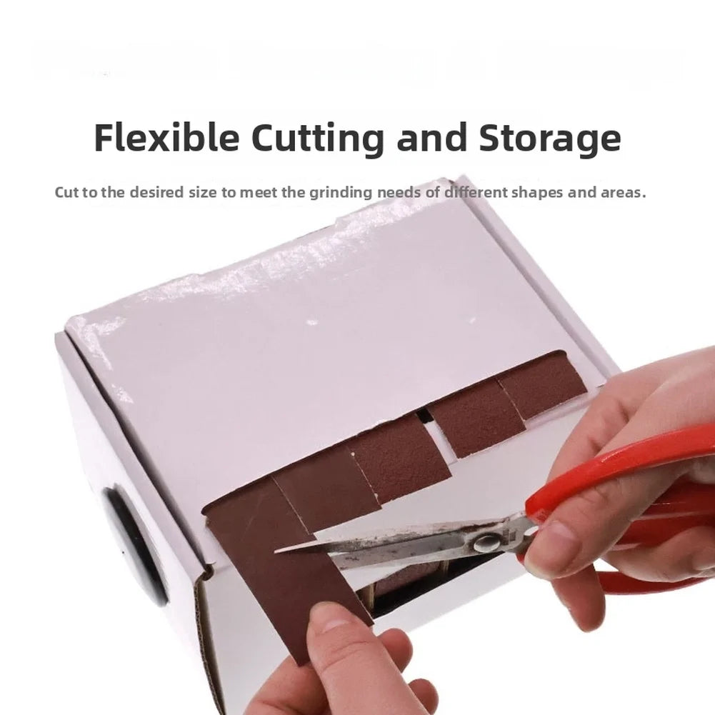 Pull-Out Sandpaper Roll – Aluminum Oxide for Wood Metal & Auto Abrasive Sandpaper Roll Axl