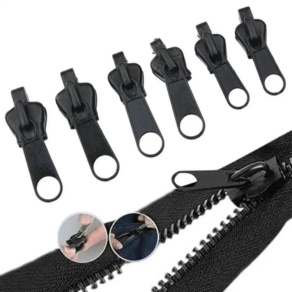 Universal Zipper Repair Kit – 6 Pull Sliders S, M & L Sizes Zipper Repair Kit Axl