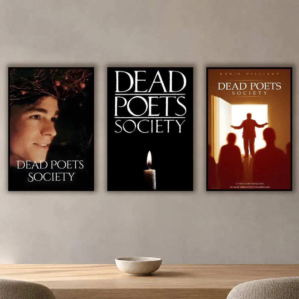 Dead Poets Society Poster – HD Waterproof PVC Wall Sticker Wall Poster Sticker Axl