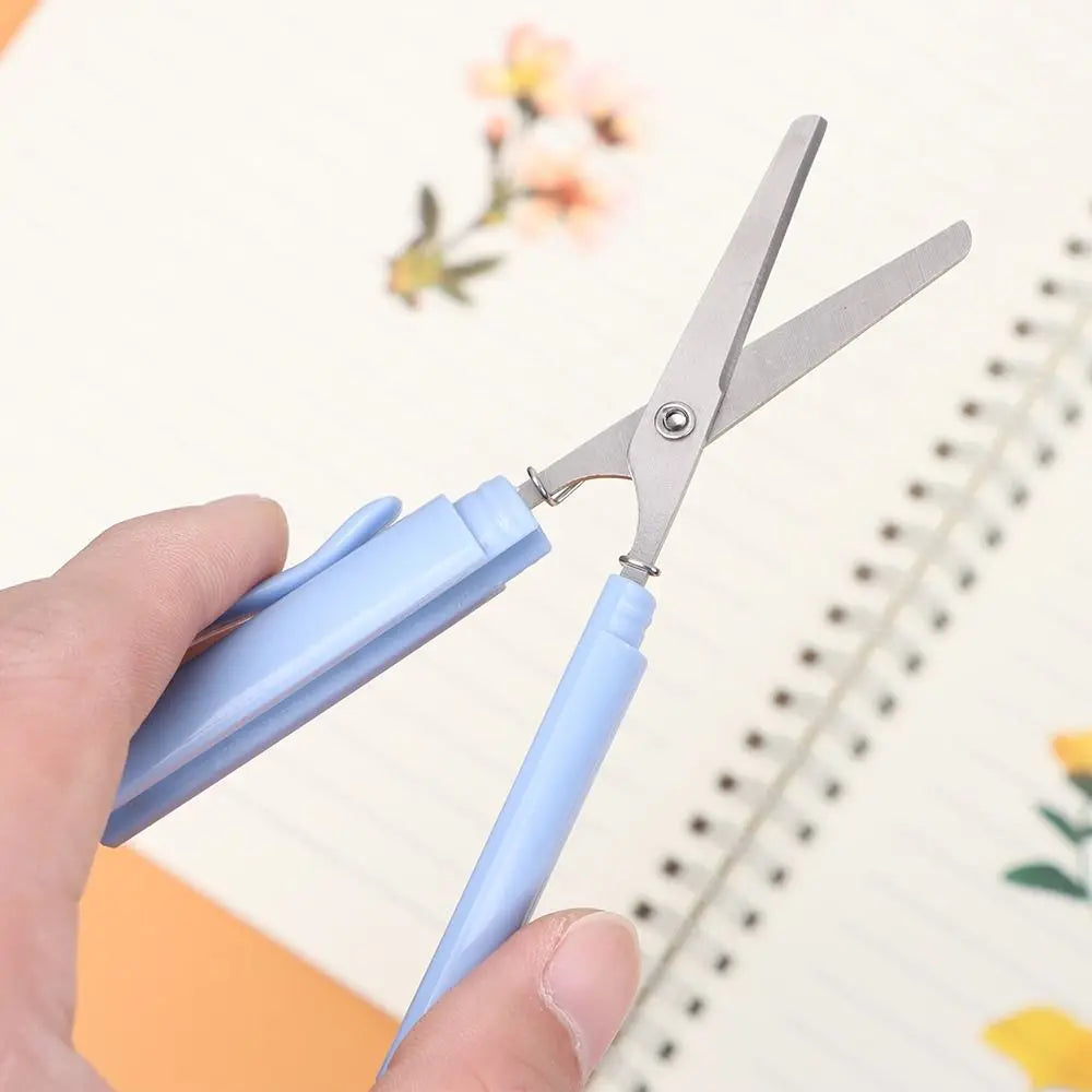 Pen Shape Folding Scissors – Portable DIY Paper Cutting Tool Folding Scissors Axl