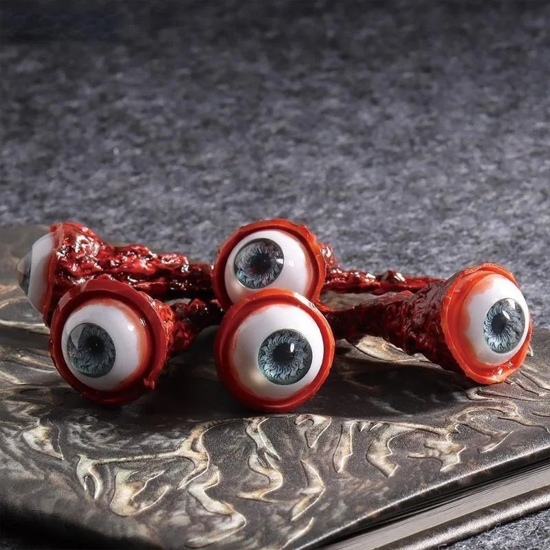 Halloween Ripped Eyeball Horror Prop – Realistic Scary Decor Halloween Horror Prop Axl