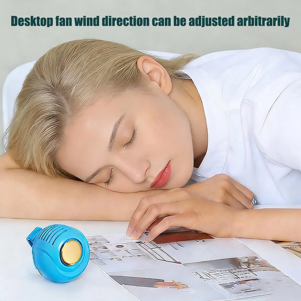 Rechargeable Clip-On Mini Fan – Bladeless Portable Cooling Clip-On Portable Fan Axl