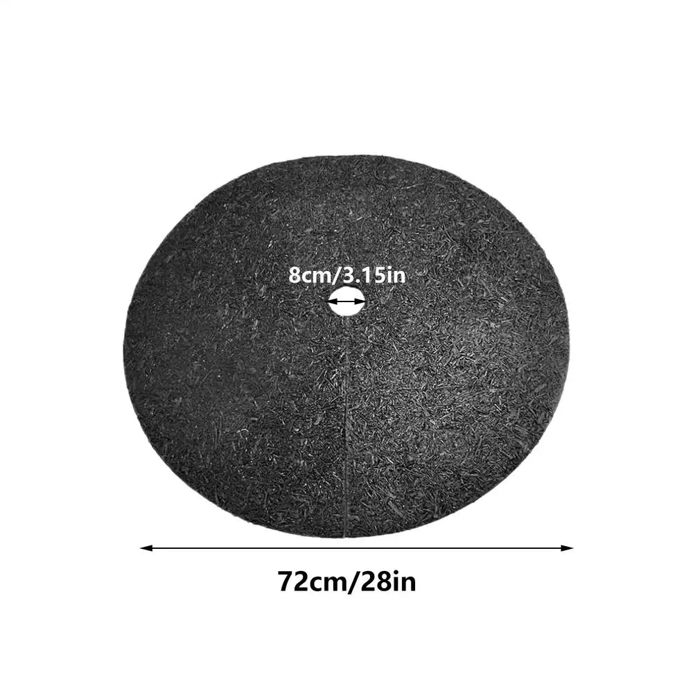 Non-Woven Tree Mulch Ring | Reusable Weed Barrier Mat Weed Barrier Mat Axl 28 inches