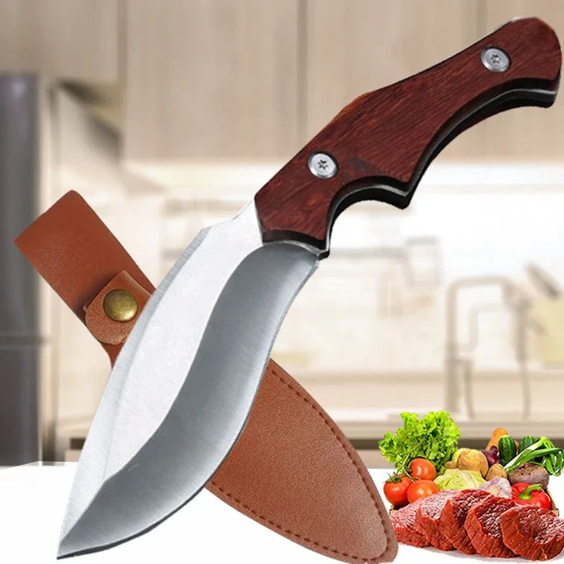 Stainless Steel Boning Knife – Sharp Butcher & Kitchen Knife Boning Kitchen Knife Axl Default Title