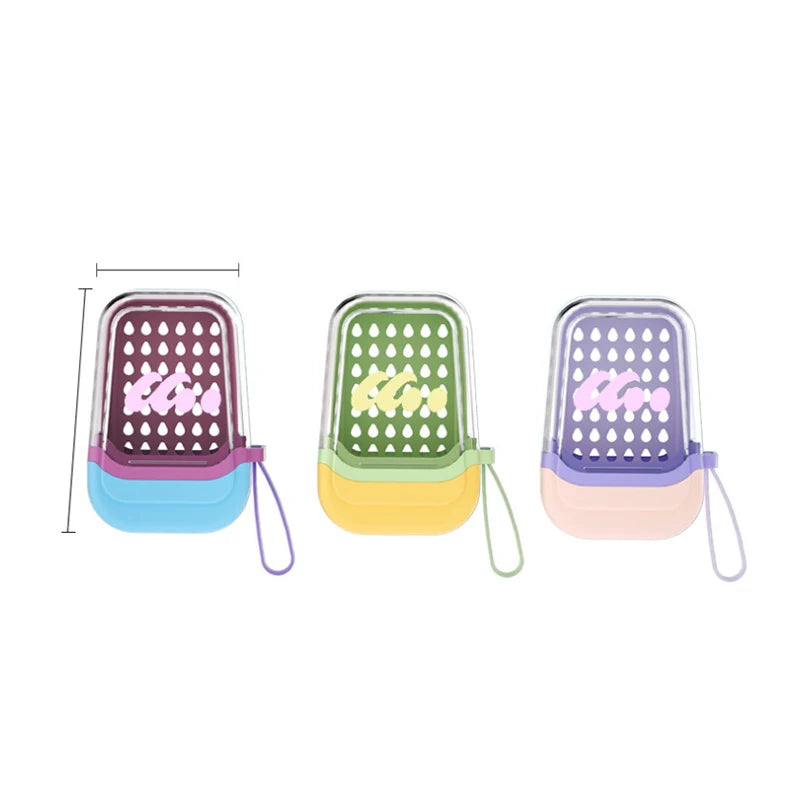 Portable Waterproof Soap Box – Travel Soap Case with Drain Travel Soap Case Axl
