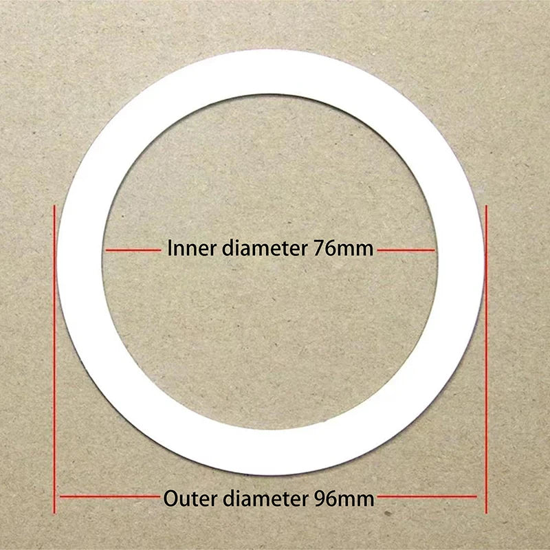 LED Downlight Ring Adapter – White Lampshade Spacer & Gasket Downlight Ring Adapter Axl A3