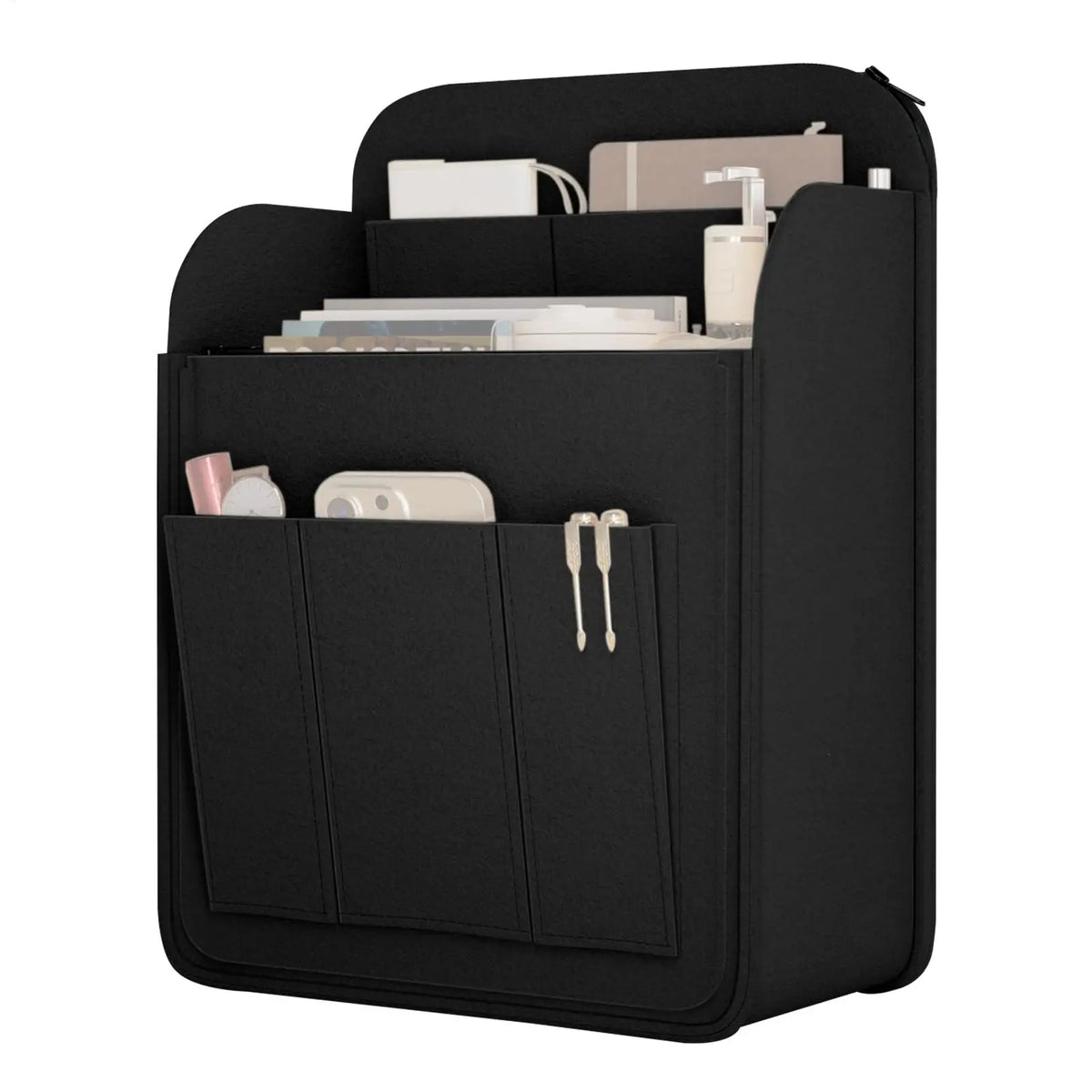 Felt Backpack Insert Organizer – Multi-Pocket Storage Bag Bag Organizer Insert Axl