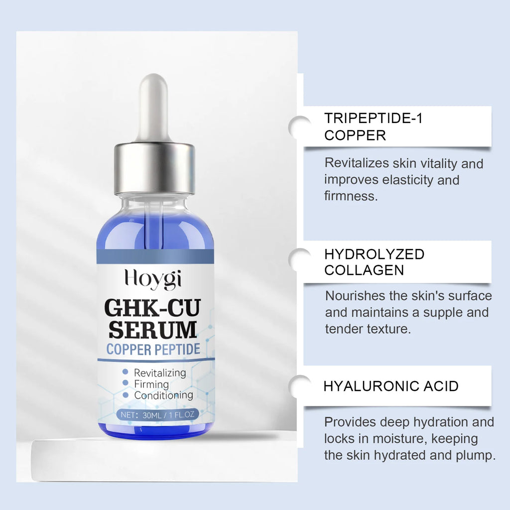 Copper Peptide Face Serum GHK-Cu 30ml – Firming & Moisturizing Face Serum Axl