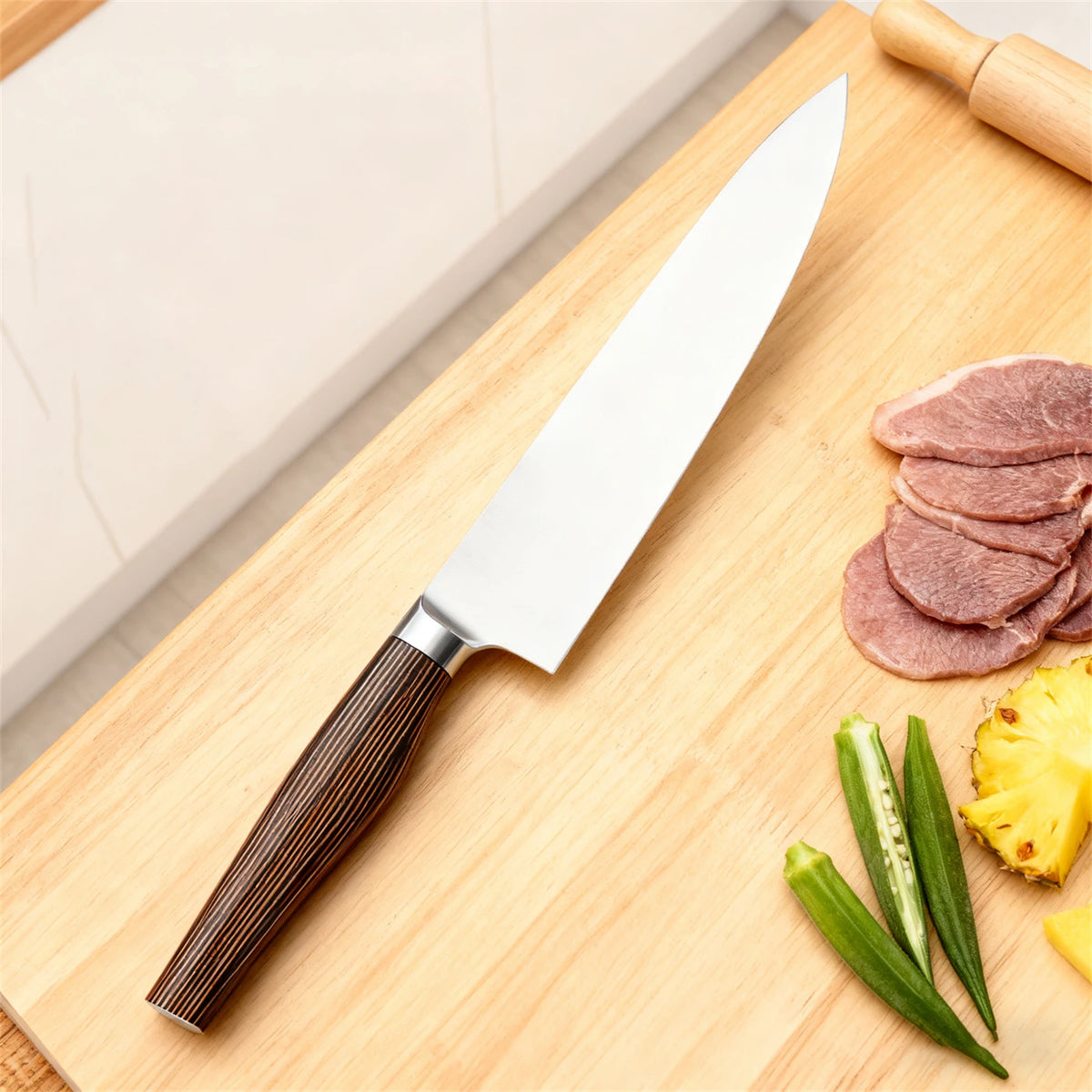 Professional Chef Knife – Sharp Stainless Steel Non-Slip Handle Chef Knife Axl