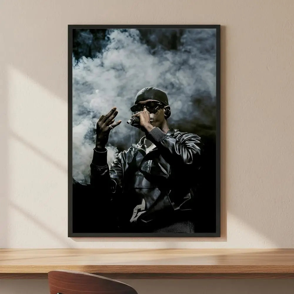 Werenoi HD Art Poster – Waterproof Self-Adhesive Wall Sticker Art Wall Poster Axl White11 50X70cmNoframe