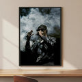 Werenoi HD Art Poster – Waterproof Self-Adhesive Wall Sticker Art Wall Poster Axl White11 50X70cmNoframe