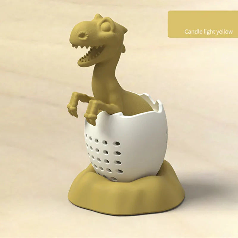Dinosaur Silicone Tea Infuser – Reusable Loose Leaf Strainer Tea Infuser Axl