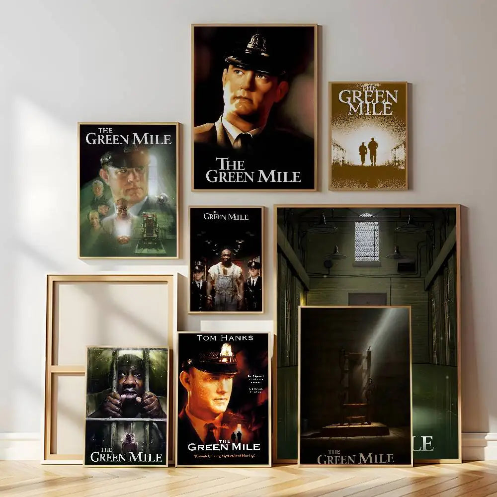 The Green Mile Movie Poster Self-Adhesive Wall Mural Sticker Wall Art Sticker Axl