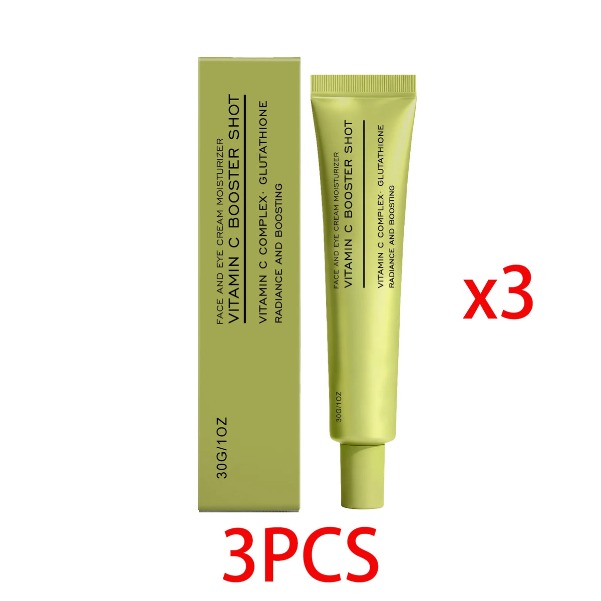 Vitamin C Face Cream Glutathione & Niacinamide | Glass Skin Face Moisturizer Cream Axl 3 PCS