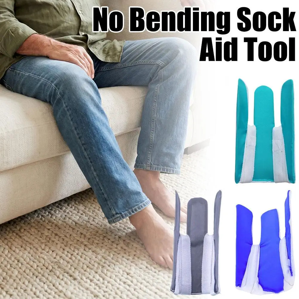 Sock Aid Device – No-Bend Dressing Helper for Seniors Sock Aid Device Axl