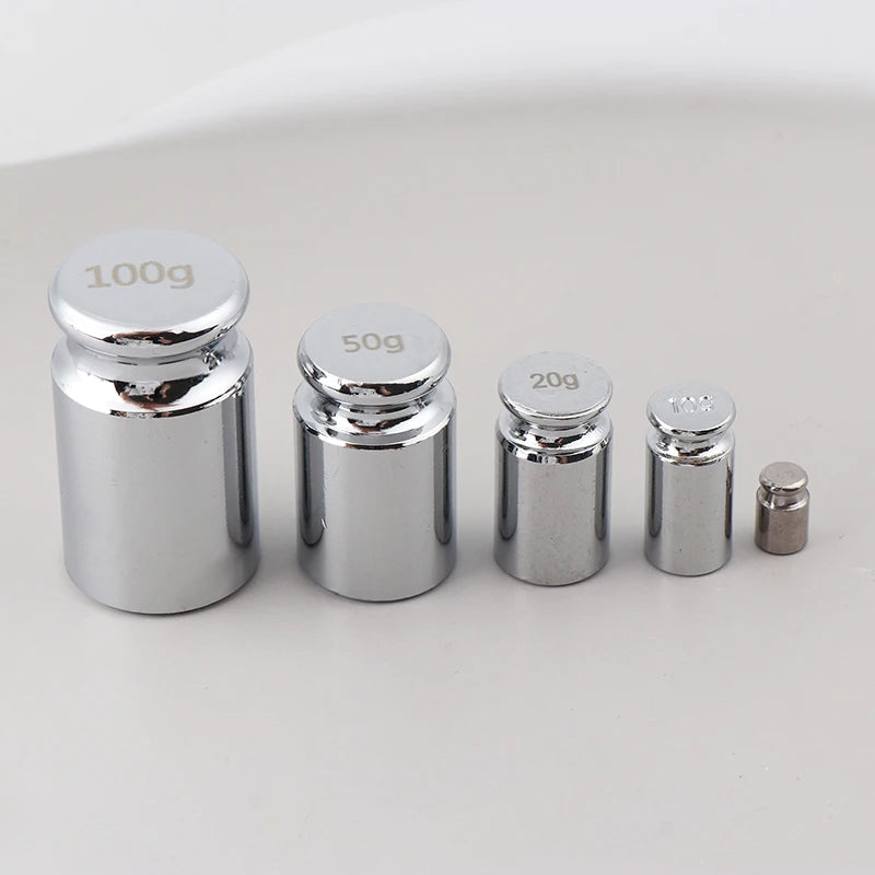M1 Chrome Calibration Weights Set 2g–100g for Digital Scales Calibration Weight Set Axl