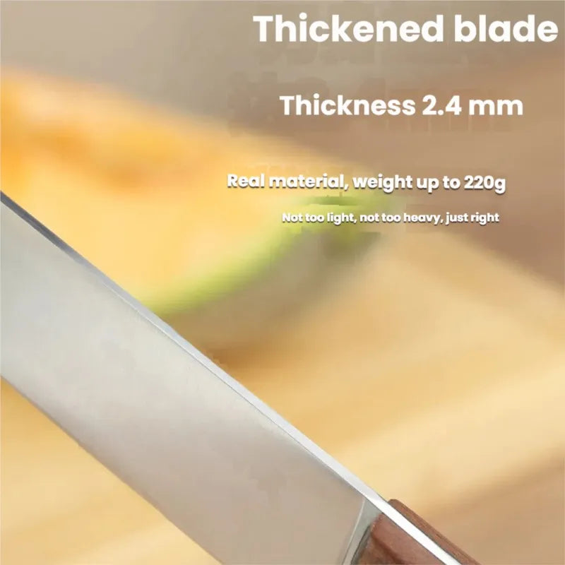 Ebony Handle Fruit Knife – 7" Carbon Steel Kitchen Paring Knife Kitchen Paring Knife Axl