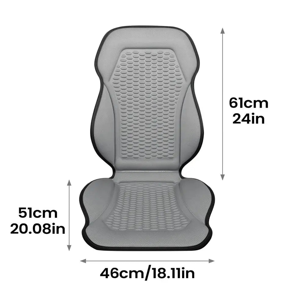 Cooling Car Seat Cushion – Breathable Mesh for Cars & Trucks Car Seat Cushion Axl Gray