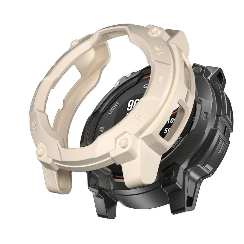 Garmin Instinct 3 45/50mm TPU Protective Case Anti-Scratch Cover Watch Protective Case Axl